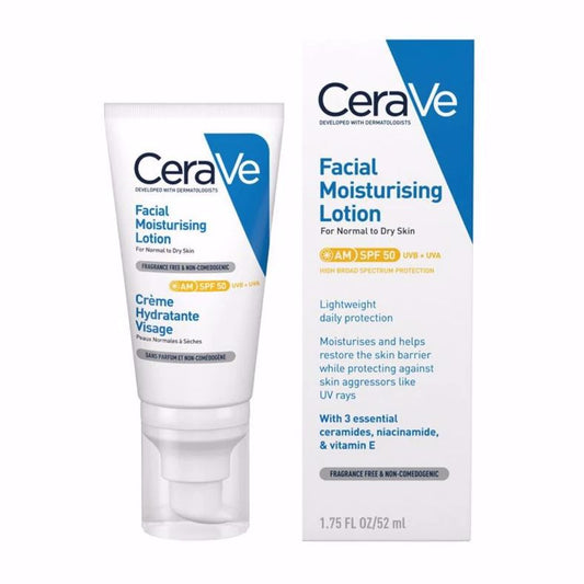CeraVe Facial Moisturising Lotion SPF50 52ml
